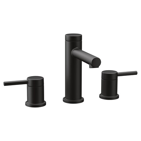 Two-Handle Bathroom Faucet Matte Black